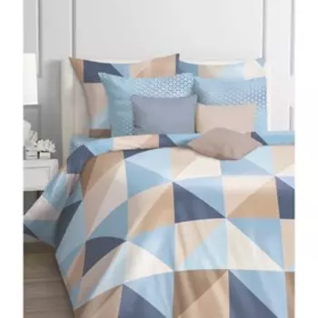 Постельное бельё дуэт Delon, размер 215x240 см, 145x210 см - 2 шт, 70x70 см - 2 шт