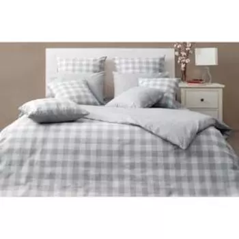 КПБ «Дерби грей» евро, размер 220 x 240 см, 205 x 225 см, 50 x 70 см - 2 шт., 70 x 70 см - 2 шт.