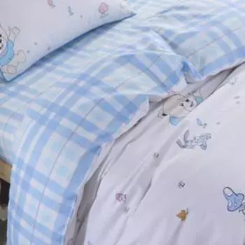 Постельное бельё 1,5 сп «Винни», размер 160х230 см, 160х220 см, 50х70 см