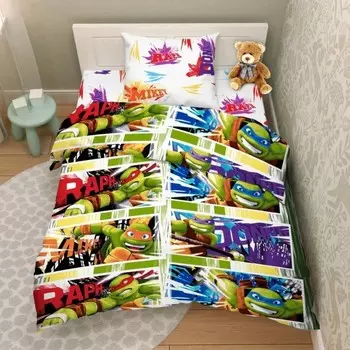 КПБ детское «Крутая четверка», размер 150х214 см, 145х215 см, 70х70 см