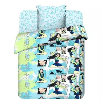 КПБ детское «Мулан», размер 150х214 см, 145х215 см, 70х70 см