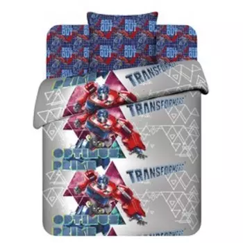 Постельное бельё детское «Оптимус прайм», размер 150х214 см, 145х215 см, 70х70 см
