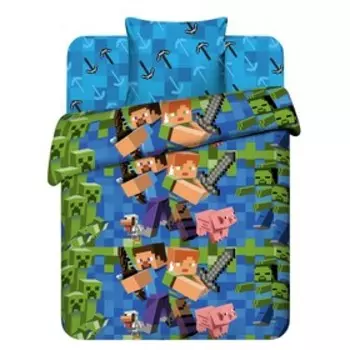 Постельное бельё детское, размер 150х214 см, 145х215 см, 70х70 см