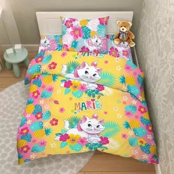 КПБ детское «Солнечная Мари», размер 150х214 см, 145х215 см, 70х70 см