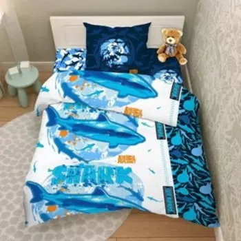 Постельное бельё детское «Тайна океана», размер 150х214 см, 145х215 см, 70х70 см