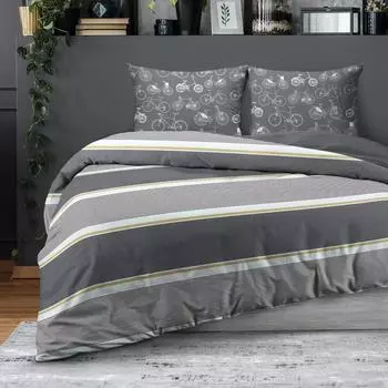 Постельное бельё дуэт Amsterdam, размер 220x240 см, 215x145 см-2 шт, 70x70 см - 2 шт