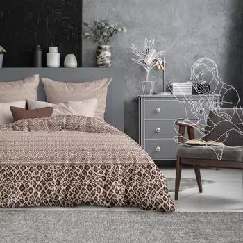 Постельное бельё дуэт «Клеопатра», размер 220x240 см, 215x145 см-2 шт, 70x70 см - 2 шт