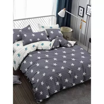 Постельное бельё дуэт дуэт,, размер 215x240 см, 145x215 см - 2 шт, 50x70 см - 2 шт, 70x70 см - 2 шт.