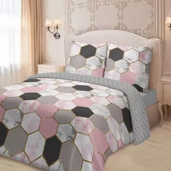 КПБ евро «Беллуно», размер 215x240 см, 200x220 cм, 70x70 см 2шт