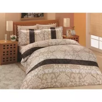 КПБ Eвро Classico, размер 240х260 см 200x220 см, 50x70 см-4 шт, цвет кремовый 925454