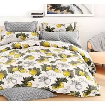 Постельное бельё евро «Гранат», размер 220x240 см, 200x220 см, 70x70 см - 2 шт