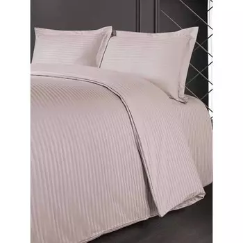 КПБ евро LINE, размер 240x260 см, 200x220 см, 50x70 см - 2 шт, цвет пудра