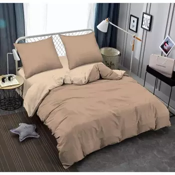 Постельное бельё евро «Оникс», размер 200x210 см, 200x215 см, 70x70 см - 2 шт.