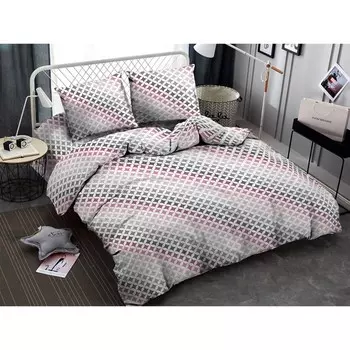 Постельное бельё евро Grain, размер 200x210 см, 200x215 см, 70x70 см - 2 шт.