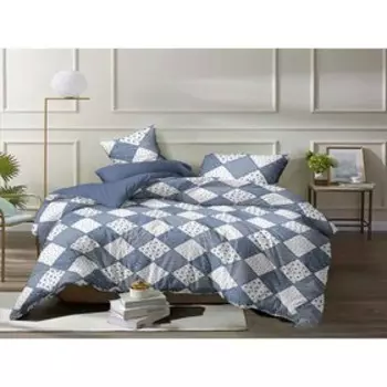 Постельное бельё евро, размер 220x240 см, 200x220 см, 70x70 см - 2 шт