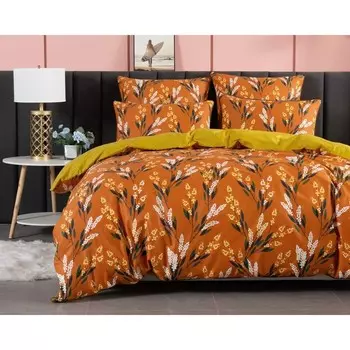 Постельное бельё евро, размер 230х250 см, 200х220 см, 70х70 - 2 шт, 50х70 см - 2 шт