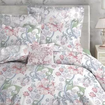 Постельное бельё дуэт Jane, размер 240x260 см, 145x210 см - 2 шт, 50x70 см - 2 шт, 70x70 см - 2 шт