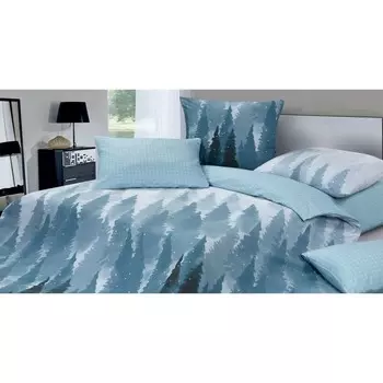 Постельное бельё евро «Эколайн», размер 220х240 см, 200х220 см, 70х70 см - 2шт, 50х70 - 2 шт