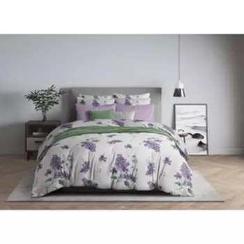 Постельное бельё евро June, размер 240х214 см, 220х215 см, 50х70 см - 2 шт