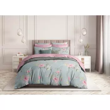 Постельное бельё 1,5 сп Lilies, размер 150х214 см, 143х215 см, 70х70 см-2 шт