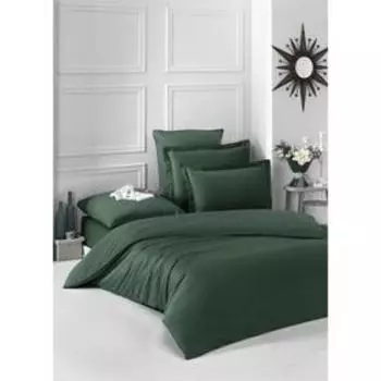 КПБ Loft евро, 240x260 см, 200x220 см, 50x70 см - 2 шт, 70x70 - 2 шт, цвет зелёный