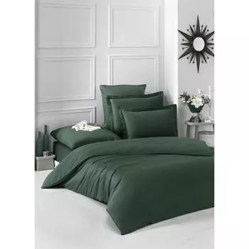 КПБ Loft евро, 240x260 см, 200x220 см, 50x70 см - 2 шт, 70x70 - 2 шт, цвет зелёный