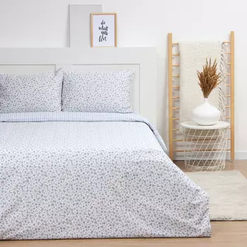 Постельное бельё евро LoveLife «Цветочки», сатин