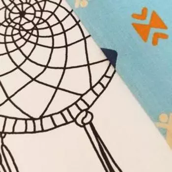 Постельное бельё евро «Ловец снов», размер 220х215 см, 205х215 см, 70х70 см - 2 шт