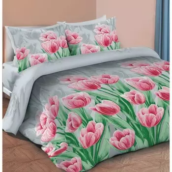 КПБ «Натали» 2 сп, 220x190 см, 217x175 см, 70х70 см - 2 шт