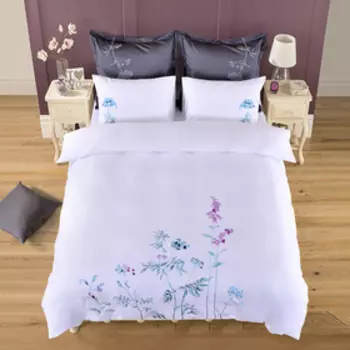 КПБ Oasis евро, 240 × 260 см, 200 × 220 см, 50 × 70 см, 70 × 70 см по 2 шт., сатин