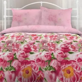 КПБ «Парижский роман» 1,5 сп, размер 220x150 см, 215x145 см, 70x70 см-2 шт.