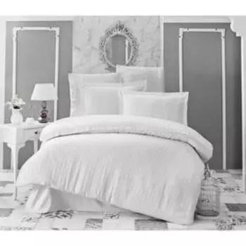 КПБ Perla евро, 240х260, 200x220, 50x70-2 шт, 70x70-2 шт, белый