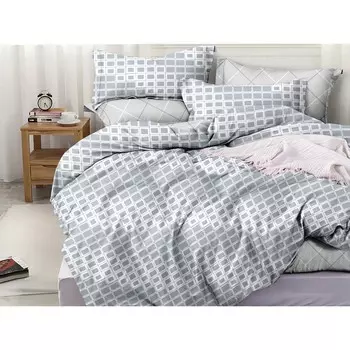 КПБ Pure Cotton 1,5 сп, размер 150x220 см, 145x215 см, 70x70 см