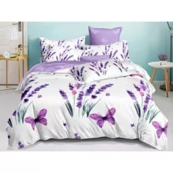 Постельное бельё Pure Cotton 1.5 сп, размер 150x220 см, 145x215 см, 70x70 см - 2 шт