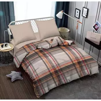 Постельное бельё дуэт Quickstep, размер 215x240 см, 145x215 см - 2 шт, 70x70 см - 2 шт