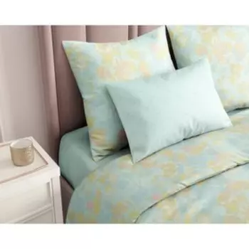 Постельное бельё евро Roses in the fog, размер 200х214 см, 215х220 см, 70х70 см - 2 шт