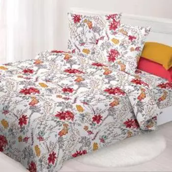 КПБ «Ровена» евро, размер 215 х 220 см, 205 х 215 см, 70 х 70 см - 2 шт