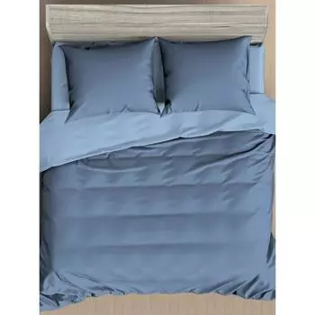 Постельное бельё евро «Сапфир», размер 200x210 см, 200x215 см, 70x70 см - 2 шт