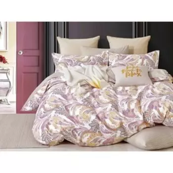 КПБ Satin de Luxe 1,5 сп, размер 160x230 см, 150x210 см, 70x70 см, 2 шт.