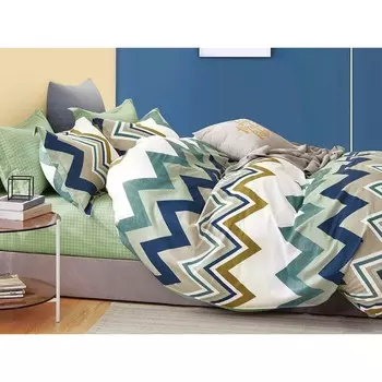 КПБ Satin de Luxe дуэт, размер 230x250 см, 150x210-2 шт, 50x70 см-2 шт, 70x70 см-2 шт