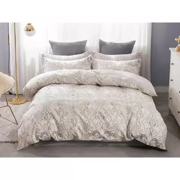 КПБ Satin de Luxe дуэт, размер 230x250 см, 150x210-2 шт, 50x70 см-2 шт, 70x70 см-2 шт