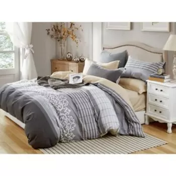 КПБ Satin de Luxe дуэт, размер 230x250 см, 150x210-2 шт, 50x70 см-2 шт, 70x70 см-2 шт