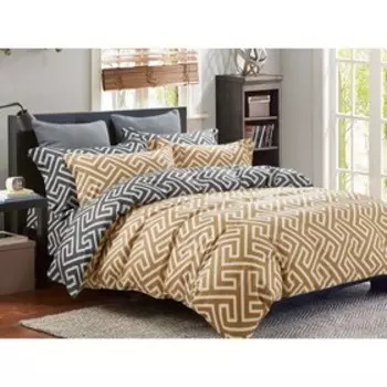 КПБ Satin de Luxe дуэт, размер 230x250 см, 150x210 см, 2 шт. 50x70 см, 2 шт. 70x70 см, 2 шт. 79144