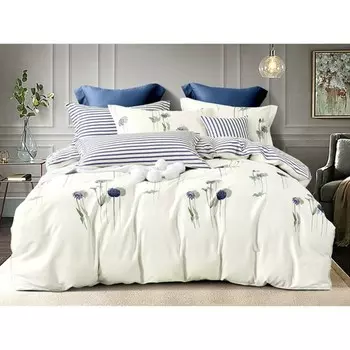 КПБ Satin de Luxe евро, размер 230x250 см, 200x220 см, 50x70 см, 2 шт. 70x70 см, 2 шт.