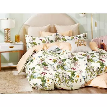 КПБ Satin de Luxe евро, размер 230x250 см, 200x220 см, 50x70 см, 2 шт. 70x70 см, 2 шт.