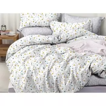 КПБ Satin Lux 1,5 сп, размер 150x220 см, 145x215 см, 70x70 см, 2 шт.