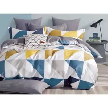 КПБ Satin Lux 1,5 сп, размер 160x230 см, 145x215 см, 50x70 см, 2 шт.