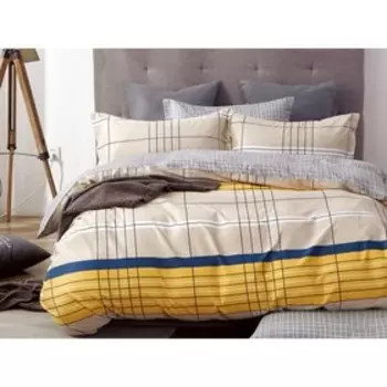 КПБ Satin Lux 1,5 сп, размер 160x230 см, 145x215 см, 50x70 см, 2 шт.