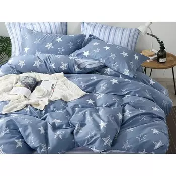 КПБ Satin Lux 1,5 сп, размер 160x230 см, 145x215 см, 50x70 см, 2 шт.