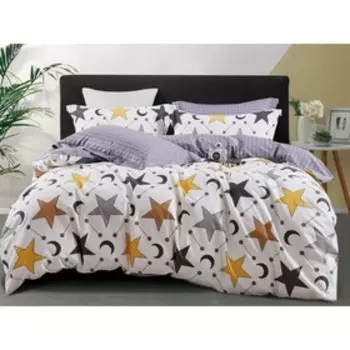 КПБ Satin Lux 2 сп, размер 200x220 см, 175x215 см, 50x70 см-2 шт